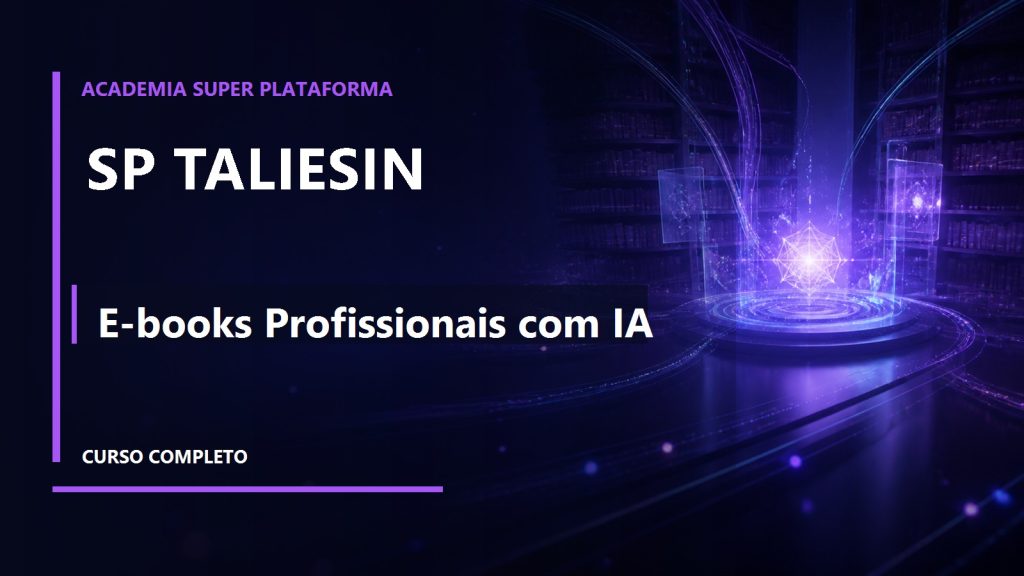 SP Taliesin — E-books com IA